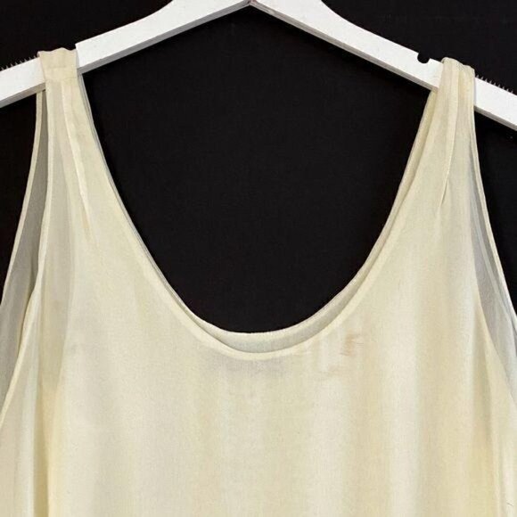 Samsoe Samsoe ivory layered tank dress, Size M - Picture 4 of 13